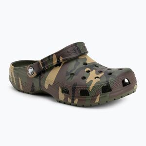 Papucsok Crocs Classic Camouflage army green/multi (Classic Camouflage 211936-3TC) kép