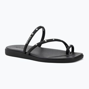 Női papucsok Crocs Miami Studded Toe Loop black (Miami Studded Toe Loop 211447-001) kép