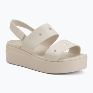 Női szandálok Crocs Broklyn 4U stucco (Broklyn 4U 210676-160) kép