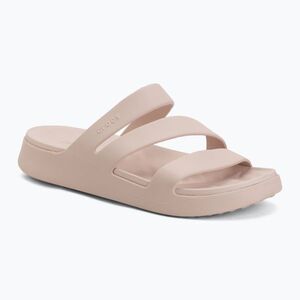 Női papucsok Crocs Getaway Strappy quartz (Getaway Strappy 209587-6UR) kép