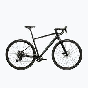 Gravel kerékpár KROSS Esker 1.0 black/graphite/matte (Esker 1.0 KREK1Z28X17M008870) kép