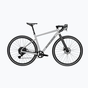 Gravel kerékpár KROSS Esker 1.0 grey/graphite/matte (Esker 1.0 KREK1Z28X17M008865) kép