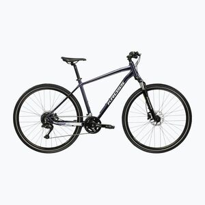 Cross kerékpár KROSS Evado 5.0 navy/silver/gloss (Evado 5.0 KREV5Z28X19M008946) kép