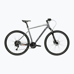 Cross kerékpár KROSS Evado 5.0 grey/black/gloss (Evado 5.0 KREV5Z28X19M008943) kép