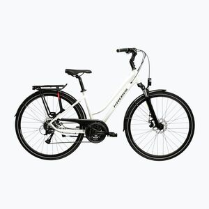Női trekking kerékpár KROSS Trans 3.0 In pearl/black/gloss (Trans 3.0 W KRTR3Z28X17W009945) kép