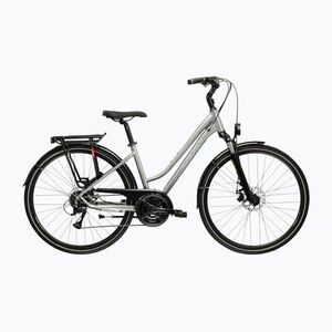 Női trekking kerékpár KROSS Trans 3.0 In silver/gray/gloss (Trans 3.0 W KRTR3Z28X19W009165) kép
