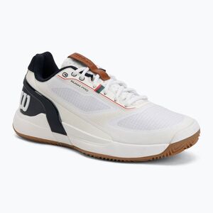 Férfi teniszcipő Wilson Rush Pro 5 Clay white/navy blazer/gum (Rush Pro 5 Clay WRS338670) kép