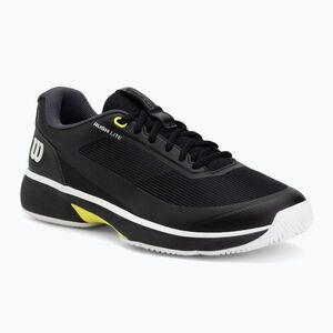 Férfi teniszcipő Wilson Rush Lite 5 black/white/safety yellow (Rush Lite 5 WRS338590) kép