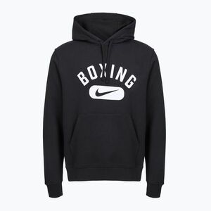 Férfi pulóver Nike Boxing Disc Club Hoodie black/white (Boxing Disc Club Hoodie APS578-010) kép