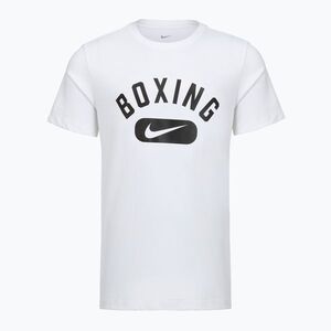 Férfi edzőpóló Nike Boxing Disc DFC white/black (Boxing Disc DFC APS576-100) kép