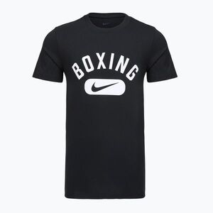 Férfi edzőpóló Nike Boxing Disc DFC black/white (Boxing Disc DFC APS576-010) kép