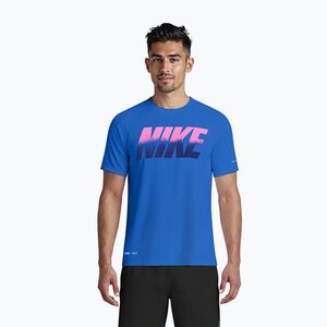 Férfi póló Nike Hydroguard Ocean Merge blue crystal (Hydroguard Ocean Merge NESSG580-434) kép