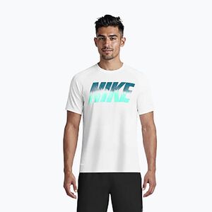 Férfi póló Nike Hydroguard Ocean Merge white (Hydroguard Ocean Merge NESSG580-100) kép