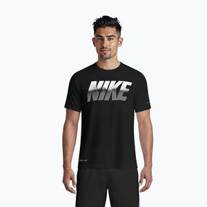 Férfi póló Nike Hydroguard Ocean Merge black (Hydroguard Ocean Merge NESSG580-001) kép