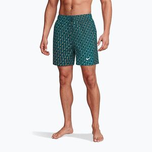 Férfi úszóshortok Nike Breaker Swoosh 5" Volley green abyss (Breaker Swoosh 5" Volley NESSG577-448) kép