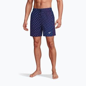 Férfi úszóshortok Nike Breaker Swoosh 5" Volley midnight navy (Breaker Swoosh 5" Volley NESSG577-440) kép