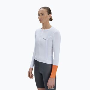 Női kerékpáros hosszú ujjú felső POC Cadence Jersey hydrogen white (Cadence Jersey 53322) kép