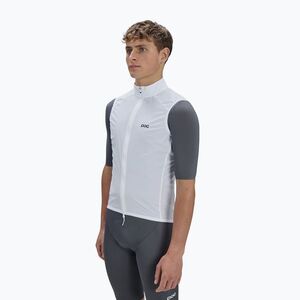 Férfi kerékpáros mellény POC Enthral hydrogen white (Enthral 58051) kép