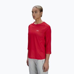 Női kerékpáros mez POC Motion Air Jersey 3/4 prismane red (Motion Air Jersey 3/4 53320) kép