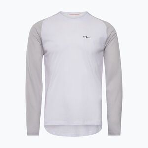 Férfi kerékpáros hosszú ujjú póló POC Motion Air Jersey hydrogen white (Motion Air Jersey 52344) kép