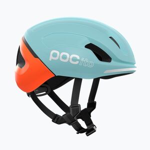 Gyermek kerékpáros sisak POC Pocito Omne MIPS Jr indicolite blue matt/carnelian orange matt (Pocito Omne MIPS Jr 10736) kép