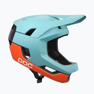 Kerékpáros sisak POC Otocon Race MIPS indicolite blue matt/carnelian orange matt (Otocon Race MIPS 10530) kép