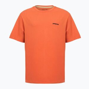 Férfi póló Patagonia P-6 Logo coal orange (P-6 Logo 37882) kép