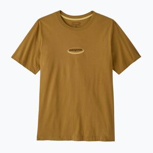 Férfi póló Patagonia '95 Oval Logo bobcat brown/sunshine ('95 Oval Logo 37847) kép
