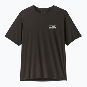 Férfi póló Patagonia Capilene Cool Daily - '73 Skyline black (Capilene Cool Daily - '73 Skyline 45478) kép