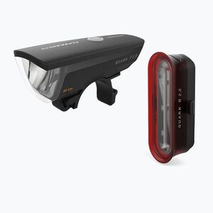 Kerékpárlámpa készlet KROSS Quark Set 2.0 black (Quark Set 2.0 T4COS000078) kép