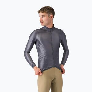Férfi kerékpáros dzseki Castelli Aria Shell 2 dark gray (Aria Shell 2 4526047_030_CAS) kép