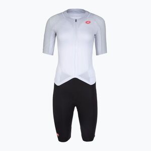 Női kerékpáros overall Castelli Free Sanremo 3 SS in white/black (Free Sanremo 3 SS W 8625090_101_CAS) kép