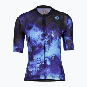 Női kerékpáros mez Castelli Cosmic Vortex multicolor violet blue (Cosmic Vortex 4526060_987_CAS) kép