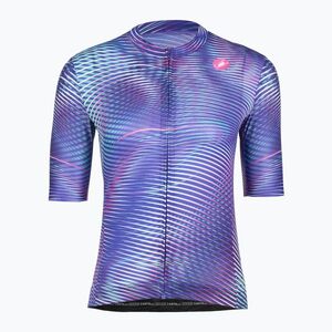 Női kerékpáros mez Castelli Cosmic Vortex multicolor ultraviolet rose (Cosmic Vortex 4526060_998_CAS) kép