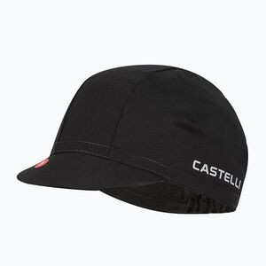 Kerékpáros sapka Castelli Logo black (Logo 4526041) kép