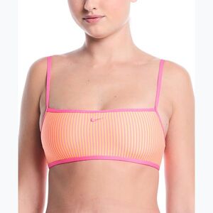 Fürdőruha felső Nike Ripple Texture Bralette Classic Bikini pink glow (Ripple Texture Bralette Classic NESSG225-663) kép