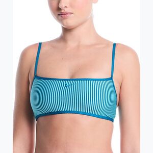 Fürdőruha felső Nike Ripple Texture Bralette Classic Bikini bleached turquoise (Ripple Texture Bralette Classic NESSG225-468) kép