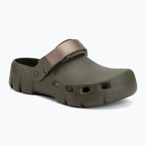 Papucsok BIRKENSTOCK Birki Flow TEX EVA Regular khaki/gray taupe (Birki Flow TEX EVA Regular 1030473) kép