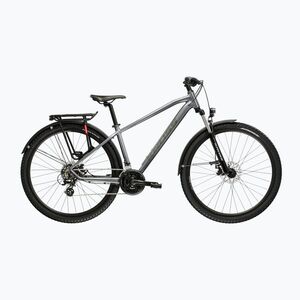 Hegyi kerékpár KROSS Hexagon 2.0 EQ 27, 5" grey/dark grey/gloss (Hexagon 2.0 EQ KRHE2E27X15M009002) kép