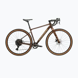 Gravel kerékpár KROSS Esker 2.0 brown/beige/gloss (Esker 2.0 KREK2Z28X17M007908) kép