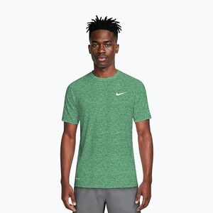 Férfi úszópóló Nike Heather Hydroguard malachite (Heather Hydroguard NESSA589-322) kép