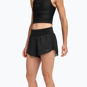 Női futóshort HOKA Glide 4" black (Glide 4" 1176974-BLK) kép