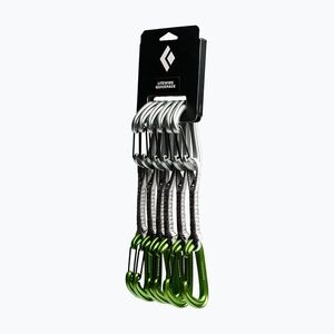 Szett mászó expresszekből Black Diamond Litewire Quickpack Set 6 pcs. 12 cm envy green (Litewire Quickpack Set BD3811313011ALL1) kép