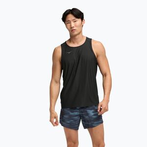 Férfi futópóló HOKA Airolite Tank 2.0 black (Airolite Tank 2.0 1175770-BLK) kép