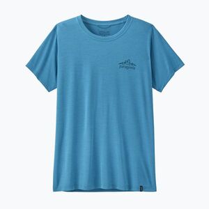 Női póló Patagonia Capilene Cool Daily - Cloud Crag shore blue/light shore blue x-dye (Capilene Cool Daily - Cloud Crag 45485) kép
