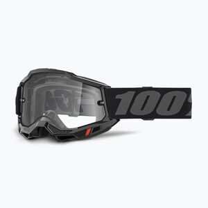 Gyerek kerékpáros szemüveg 100% Accuri 2 Junior black/clear (Accuri 2 Junior 50024-00011) kép