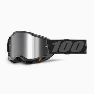 Kerékpáros szemüveg 100% Accuri 2 black/silver mirror (Accuri 2 50014-00038) kép