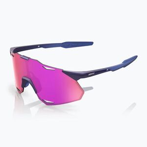 Napszemüveg 100% Hypercraft XS satin storm metallic/purple mirror (Hypercraft XS 60002-00022) kép