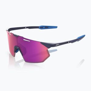Napszemüveg 100% Hypercraft SQ satin storm metallic/purple mirror (Hypercraft SQ 60001-10009) kép