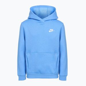 Gyerek pulóver Nike Sportswear Club Fleece university blue/white (Sportswear Club Fleece FD3000-414) kép
